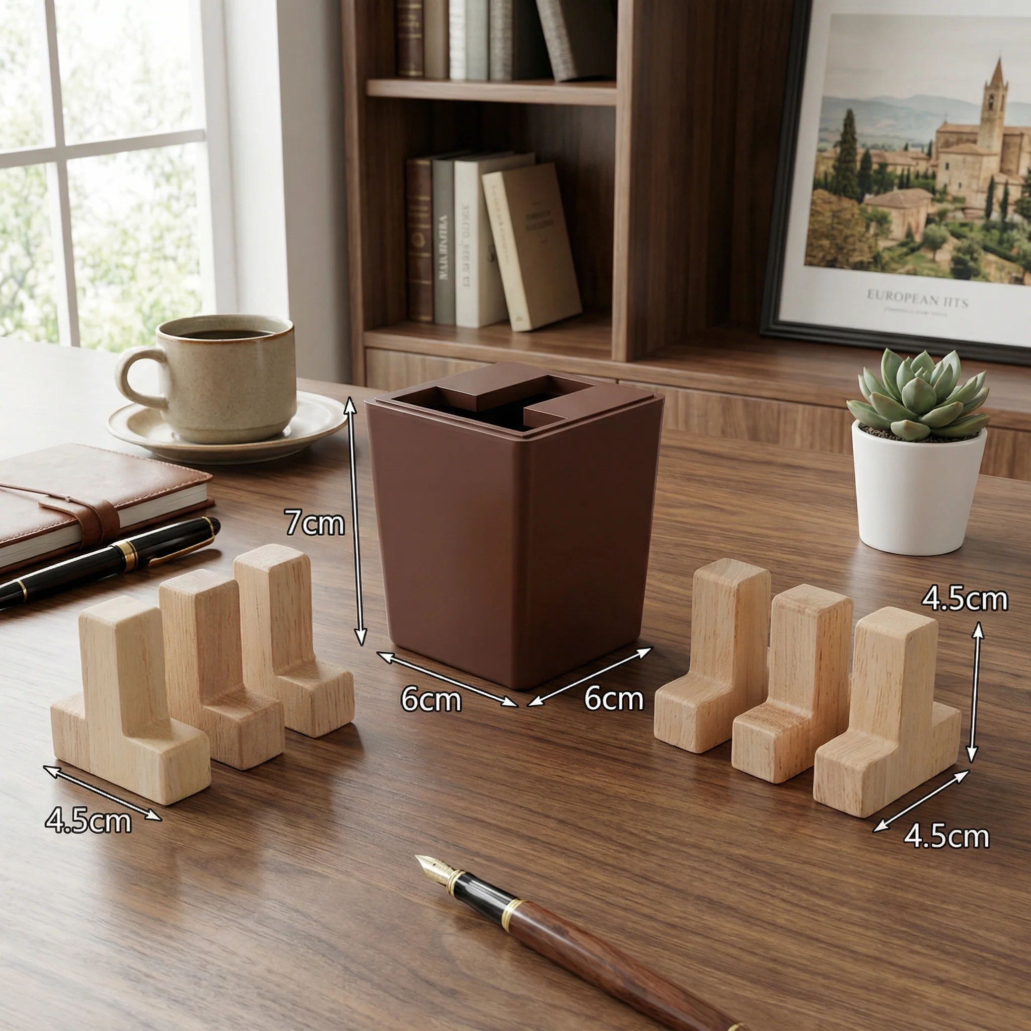 3D Wooden Logic Puzzle & Shape Challenge - Image 3