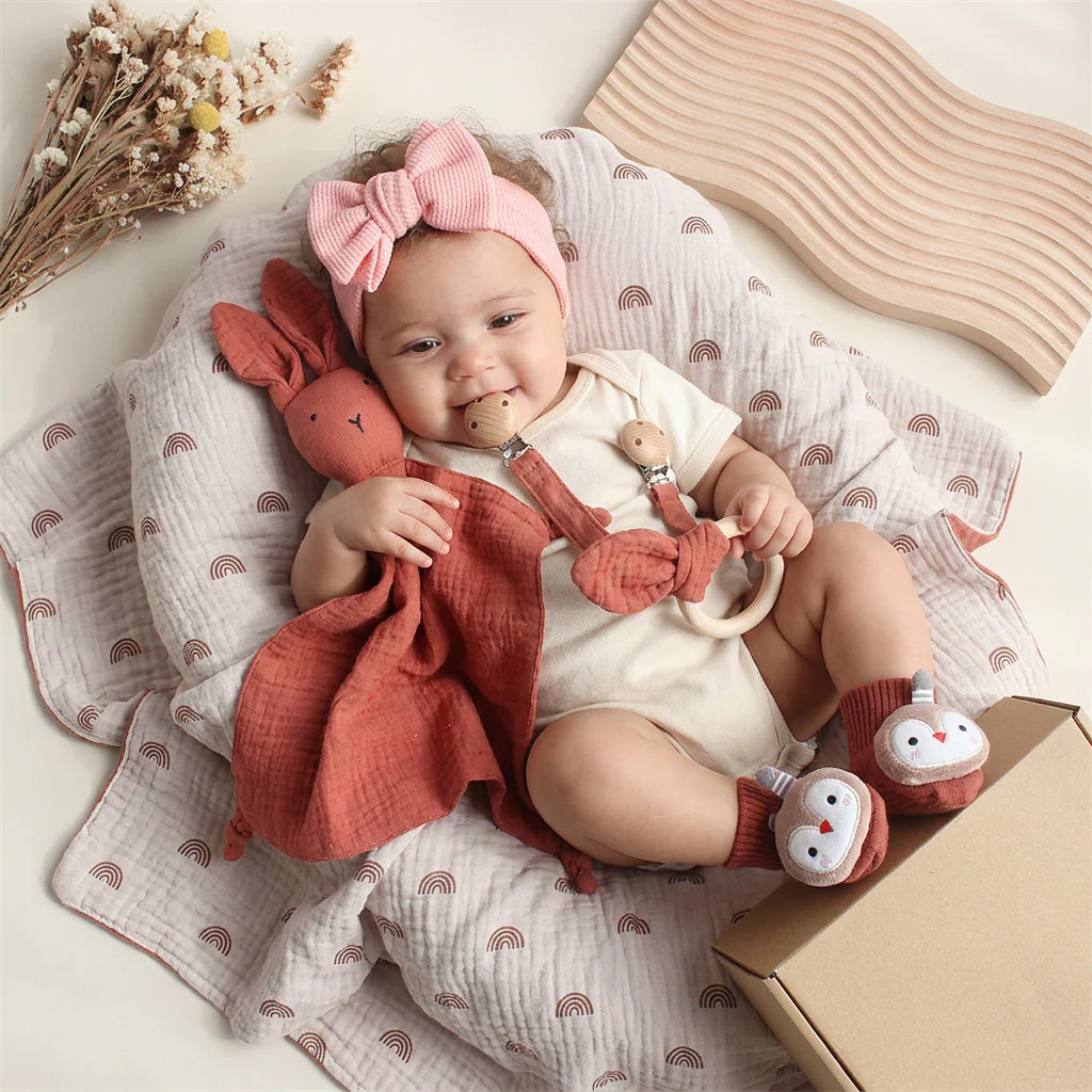 6-Piece Newborn Gift Box Set – Baby Essentials Starter Kit - Image 8