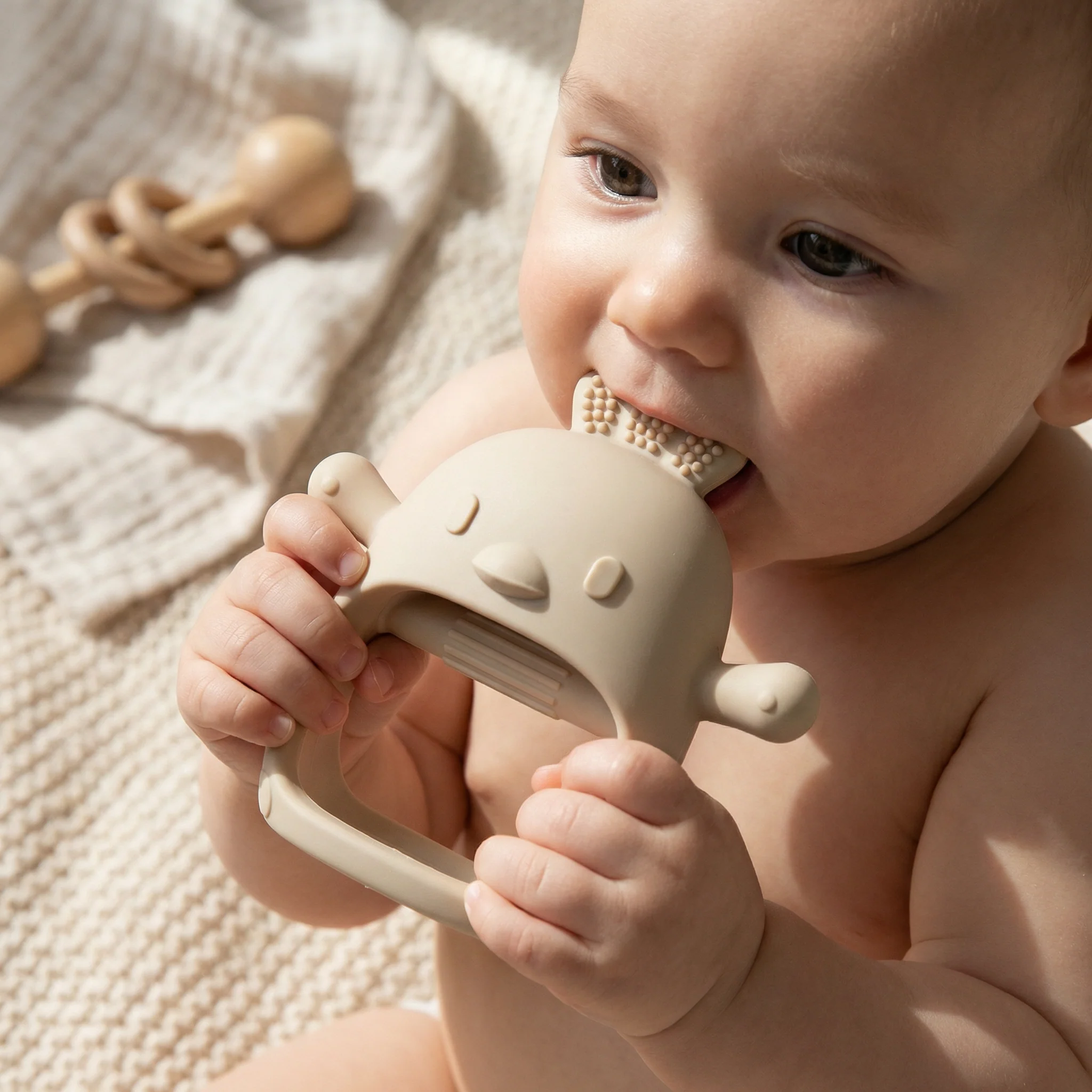 Baby Chick Silicone Teether – Gentle Food-Grade Soothing Toy - Image 6