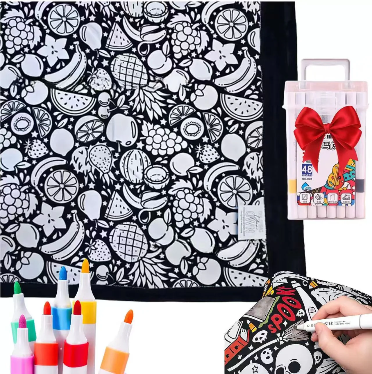 DIY Colouring Blanket for the whole family - Image 9