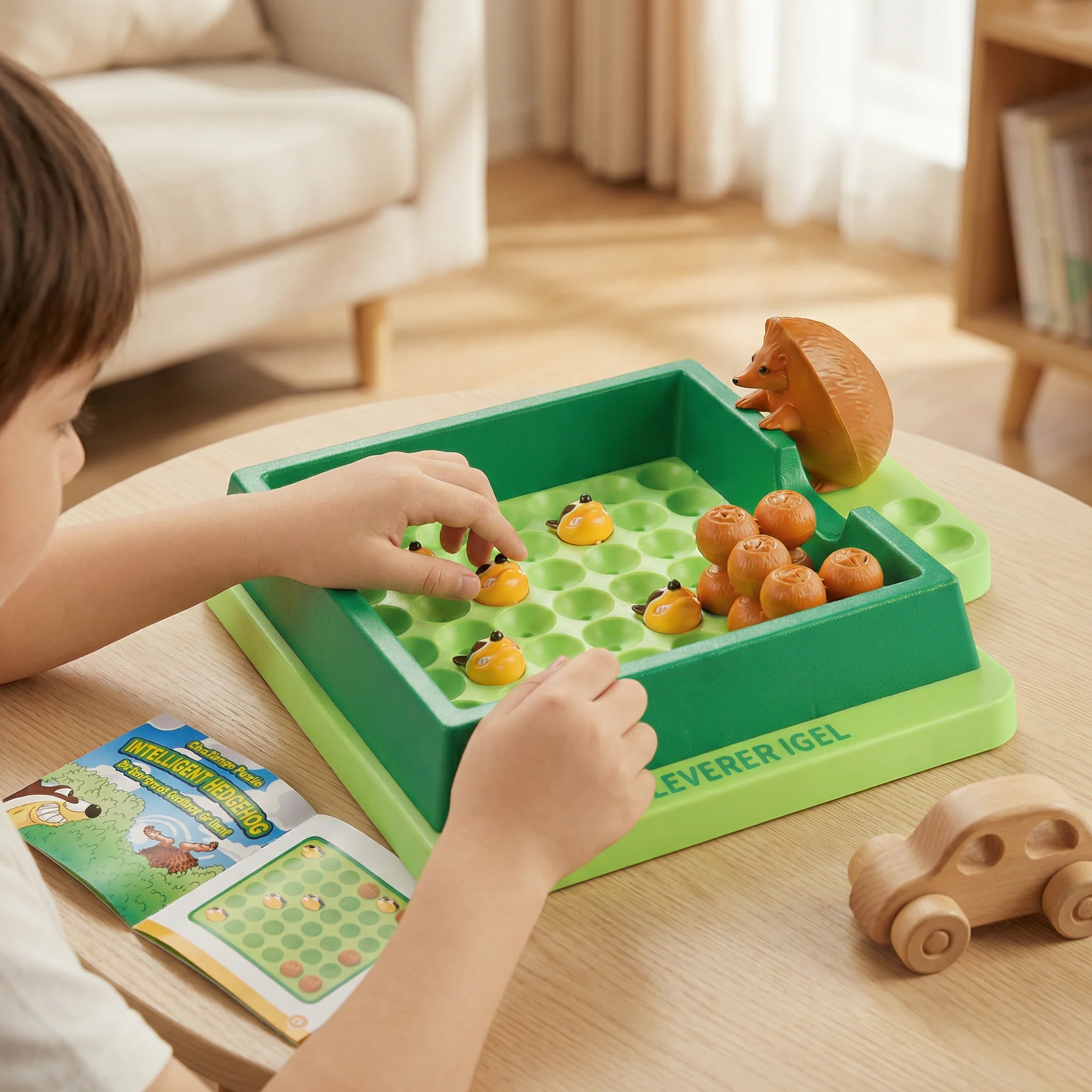 Intelligent Hedgehog - Brain Puzzle Game for Kids