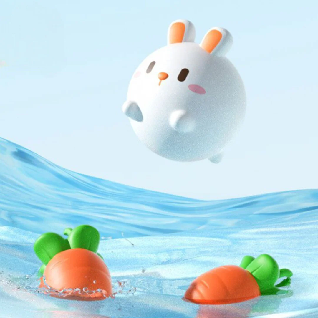 Self-Luminous Bath Toy with Landing Net - Image 5