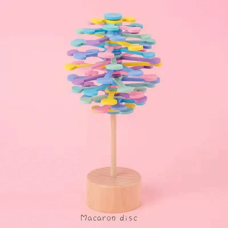Wooden Spinner Toy - Relaxation and Focus Enhancer - Image 8